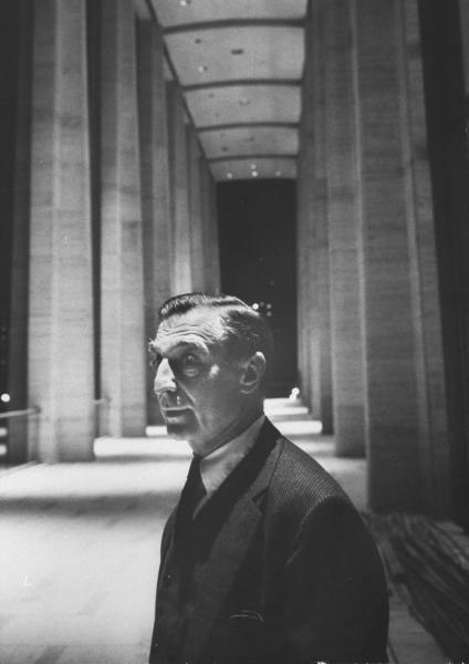 Max Abramovitz at Lincoln Center Philharmonic Hall